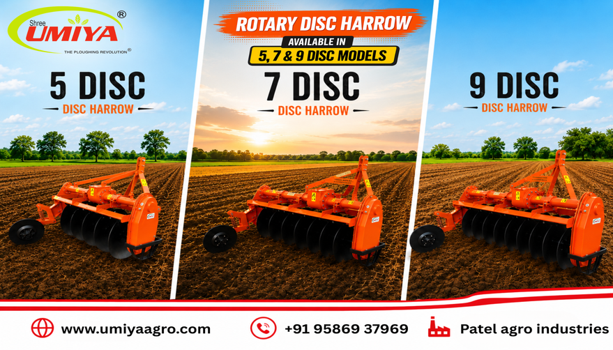 How a Rotary Disc Harrow Turns Crop Residue into Natural Fertilizer