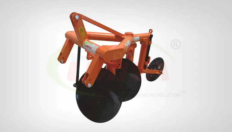 hydraulic reversible disc plough